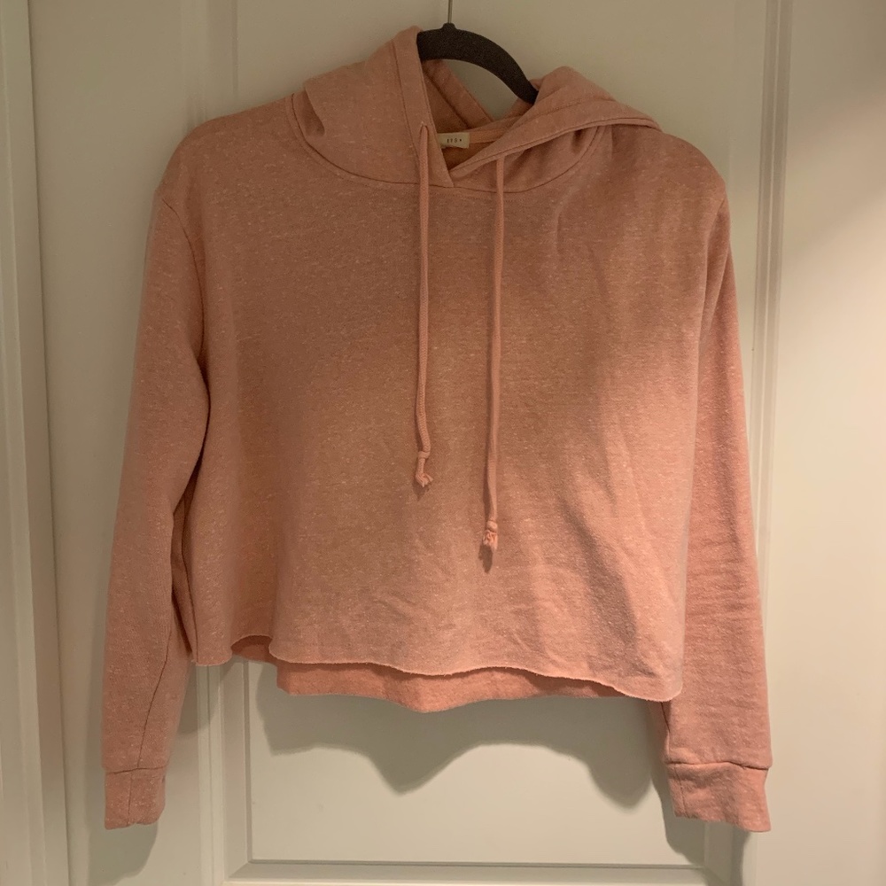 Pink Crop Sweater